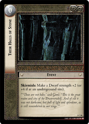 Their Halls of Stone